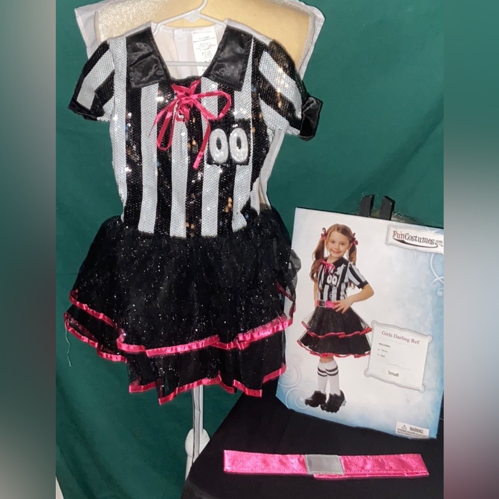 🎃 Halloween Costume Darling Referee Girl’s Size Small